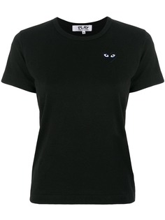 Comme Des Garçons Play футболка с нашивкой сердца