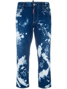 Dsquared2 прямые джинсы с эффектом "варенки"