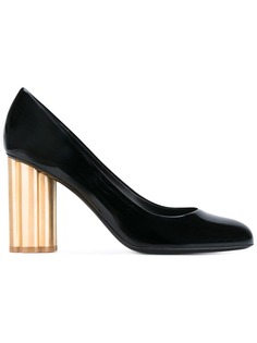 Salvatore Ferragamo туфли на контрастной каблуке