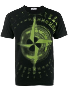 Stone Island толстовка с принтом
