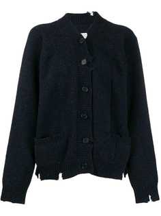 Maison Margiela кардиган с эффектом потертости