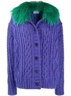 Prada кардиган фактурной вязки