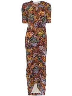 Preen By Thornton Bregazzi платье макси Alice с цветочным принтом и сборками