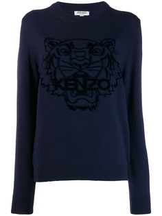 Kenzo джемпер с узором интарсия