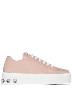 Miu Miu кеды на шнуровке