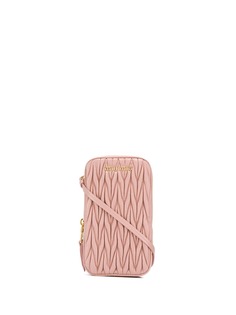 Miu Miu стеганая сумка через плечо