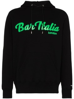 Sacai худи с принтом Bar Italia