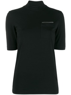 Brunello Cucinelli футболка с накладным карманом