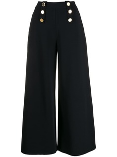 Stella McCartney расклешенные брюки широкого кроя