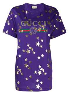 Gucci футболка с принтом