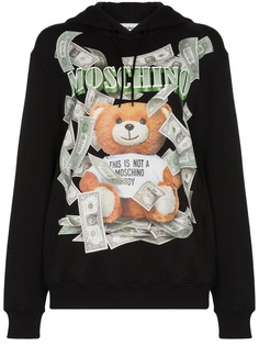 Moschino худи с принтом