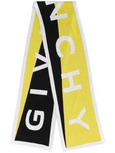 Givenchy длинный шарф с логотипом