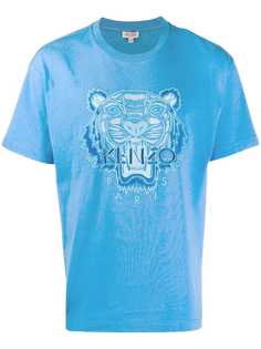 Kenzo футболка с вышивкой Tiger