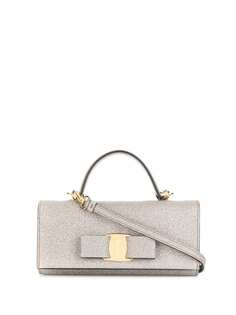 Salvatore Ferragamo клатч Vara Bow с блестками