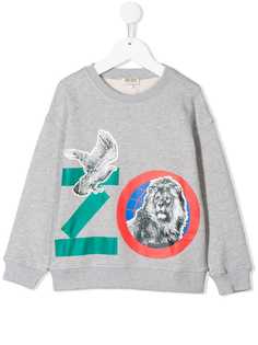 Kenzo Kids толстовка с логотипом