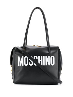 Moschino сумка-тоут с логотипом