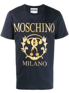 Moschino футболка с логотипом