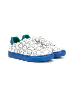 Kenzo Kids кеды с логотипом