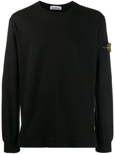 Stone Island джемпер с нашивкой-логотипом