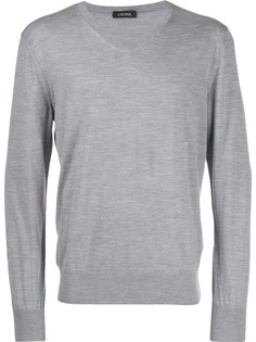 Z Zegna свитер тонкой вязки