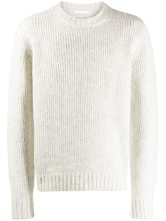 Helmut Lang свитер с круглым вырезом