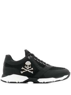 Philipp Plein кроссовки с декором Skull