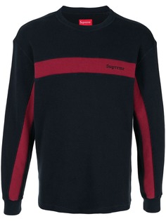 Supreme фактурная толстовка