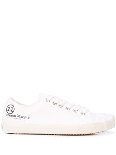 Maison Margiela кеды Tabi с принтом