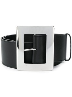 Erika Cavallini large buckle belt