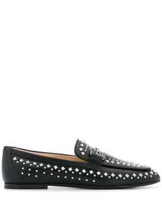 Tods studded double T loafers Tod`S