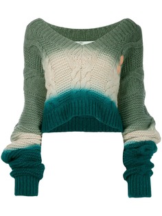 Off-White needle punched jumper