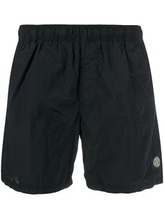 Stone Island logo patch trunks