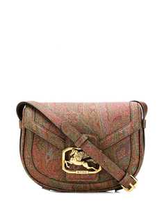 Etro logo plaque crossbody bag