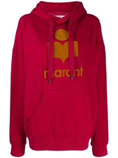 Isabel Marant Étoile logo print hoodie