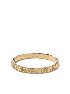 Wouters & Hendrix Gold золотое кольцо Snail Diamond Chain