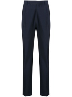 Ermenegildo Zegna узкие брюки строгого кроя