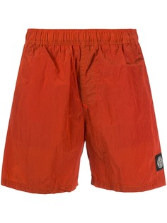 Stone Island logo patch trunks