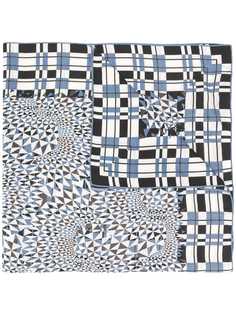 Loro Piana geometric print scarf