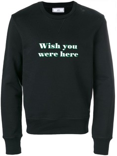 Ami Alexandre Mattiussi толстовка Wish You Were Here