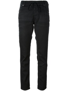 Diesel брюки с поясом на завязках