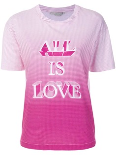 Stella McCartney футболка с принтом All Is Love