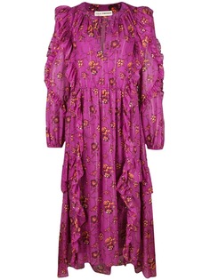 Ulla Johnson платье с цветочным принтом
