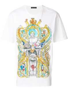 Versace футболка с принтом в греческом стиле