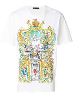 Versace футболка с принтом в греческом стиле