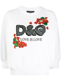 Dolce & Gabbana толстовка с принтом