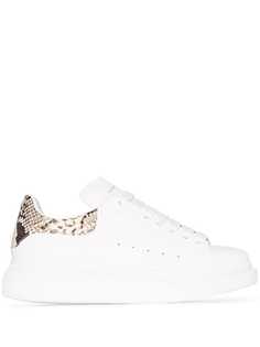 Alexander McQueen массивные кроссовки с контрастными вставками