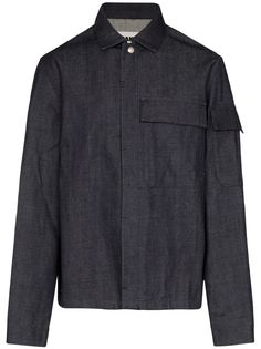 Jil Sander куртка с накладными карманами