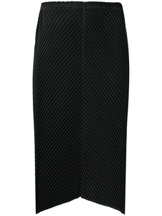 Issey Miyake фактурная плиссированная юбка