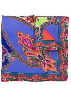 Etro шейный платок в технике пэчворк