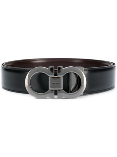 Salvatore Ferragamo двусторонний ремень с пряжкой Gancini